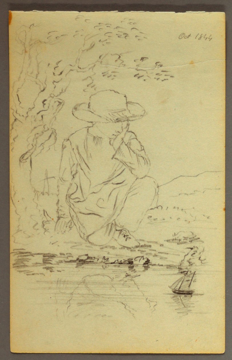 Dessin, garçon s