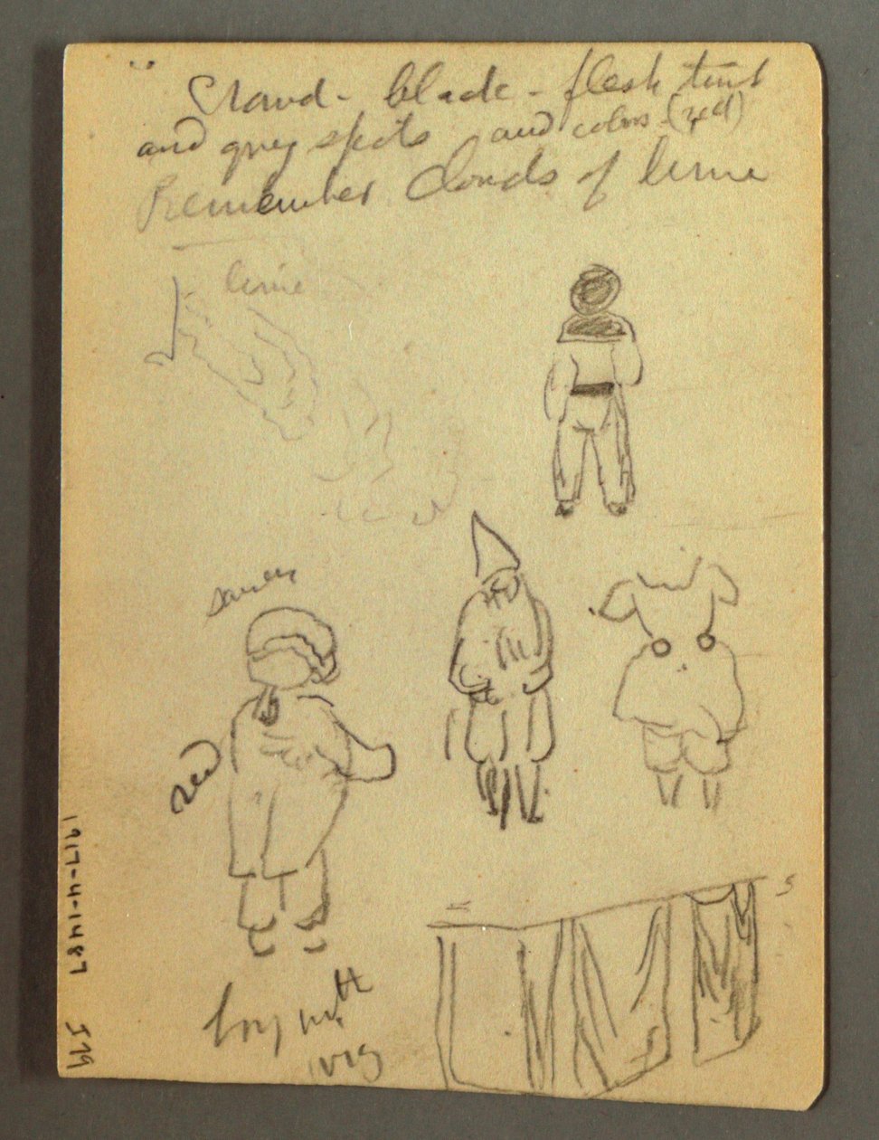 Dessin, charrette, études de figures, peut-être 1868 - Frederic Edwin Church
