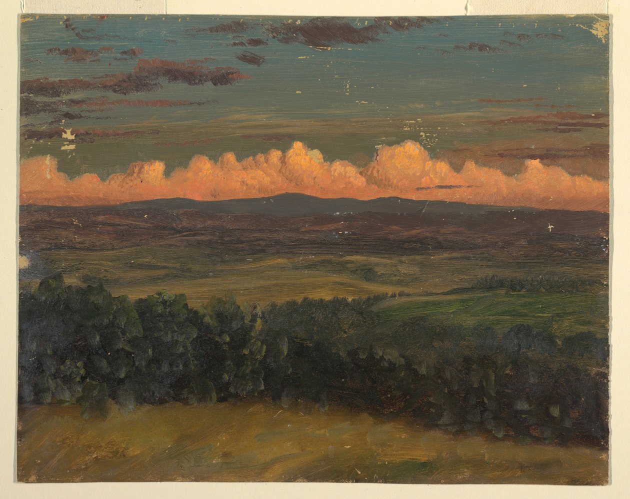 Dessin, Catskills depuis l