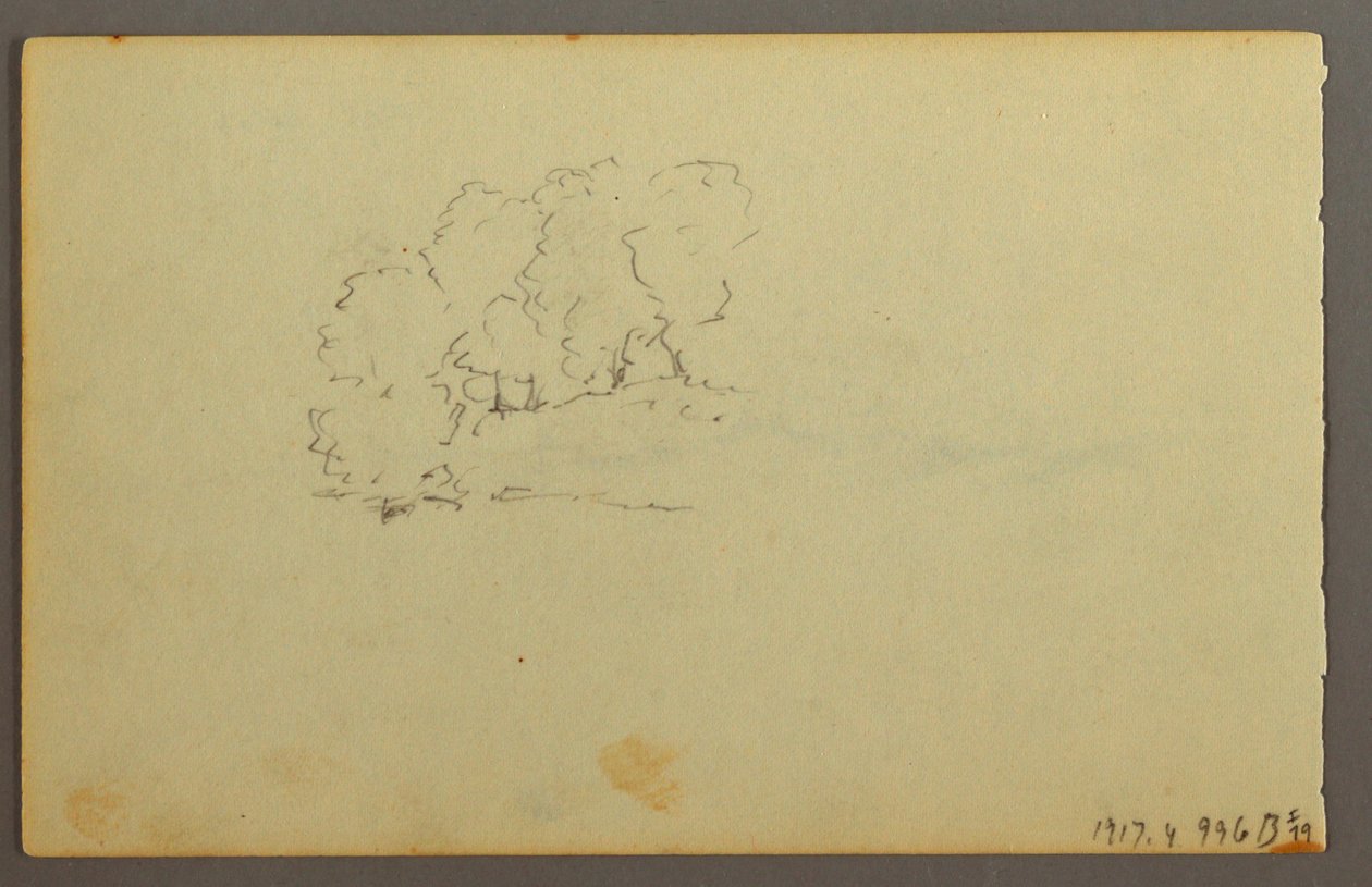 Dessin, nuages, 1844 - Frederic Edwin Church