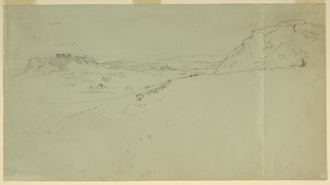 Dessin, Vue lointaine du côté nord de l