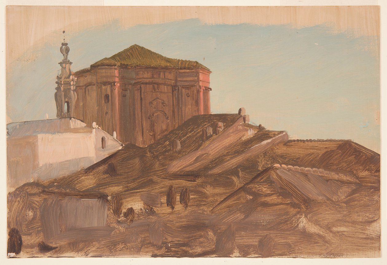 Dessin, Toits près de Sant