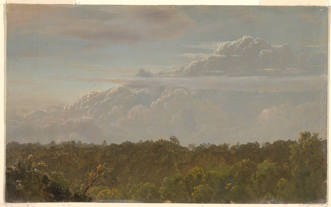 Dessin, nuages d