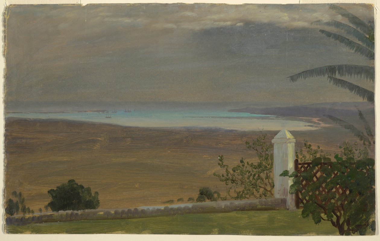 Dessin, Vue de la mer, 1865 - Frederic Edwin Church