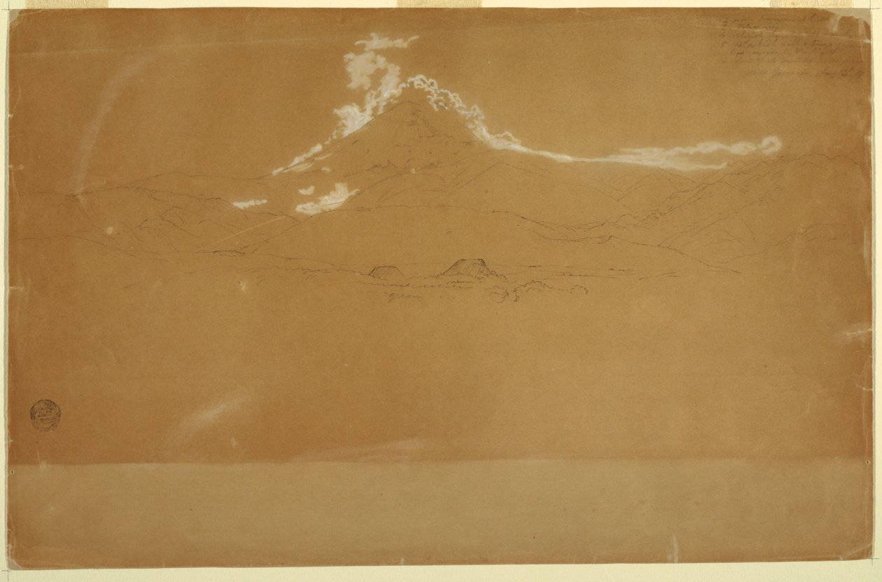 Mont Chimborazo, près de Guanojo et Guaranda, Équateur - Frederic Edwin Church