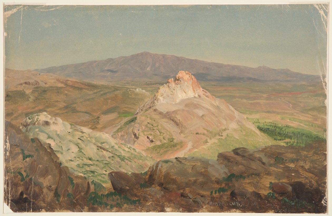 Mont Pentélique - Frederic Edwin Church