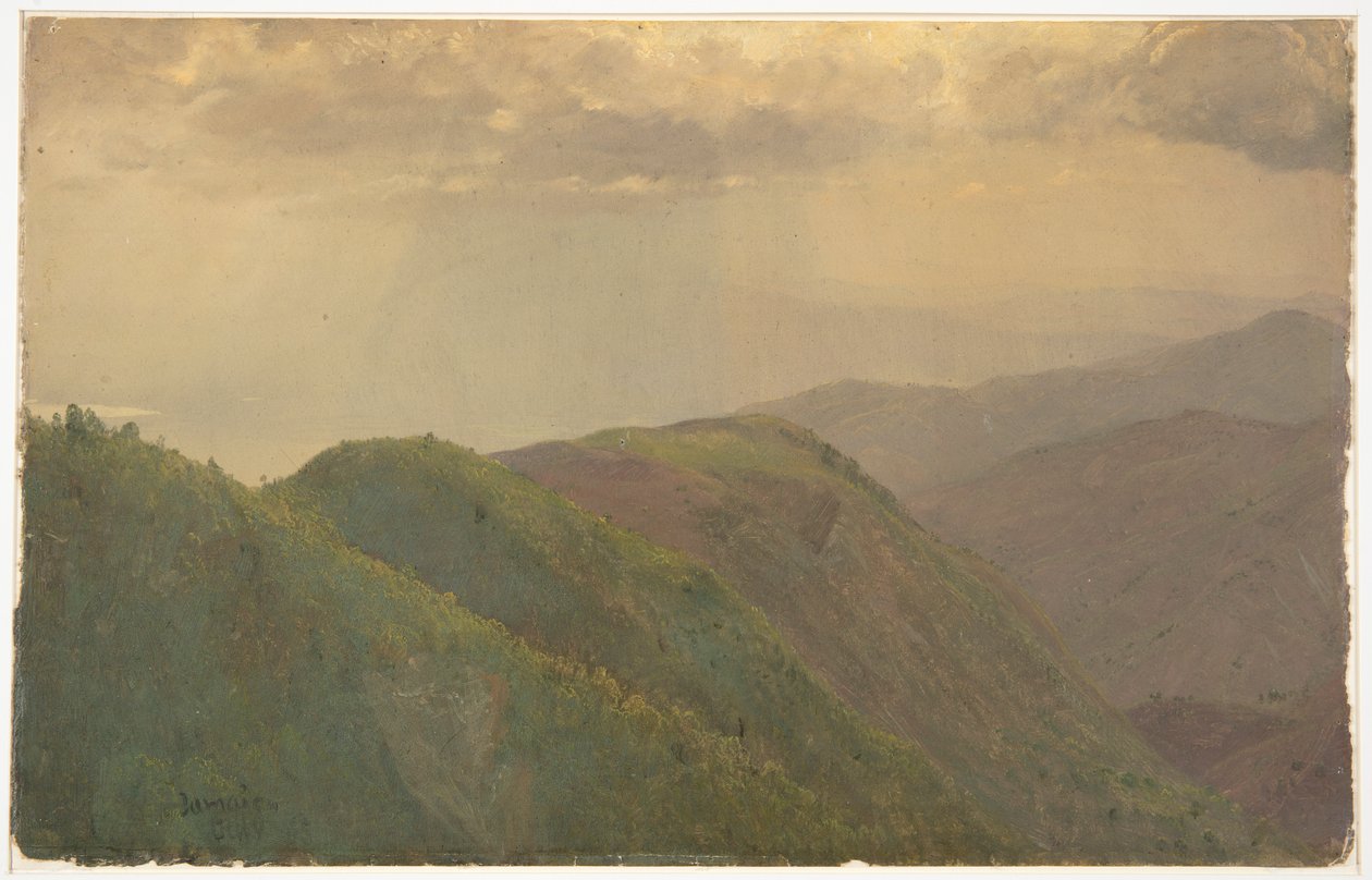 Montagnes en Jamaïque - Frederic Edwin Church