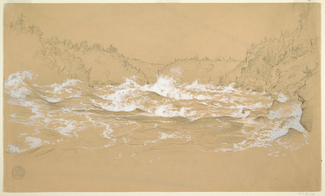 Gorge de la rivière Niagara - Frederic Edwin Church