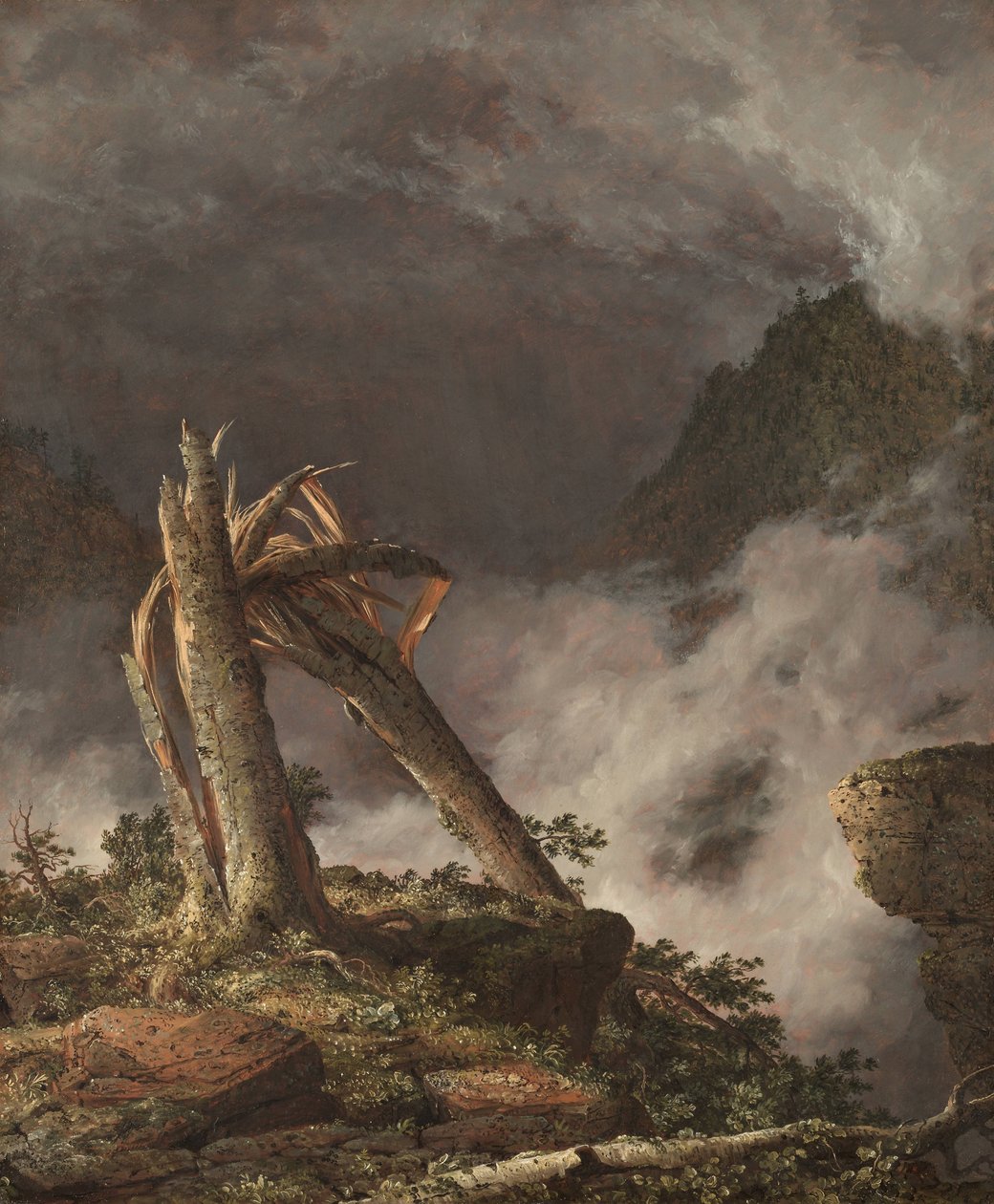 Tempête dans les montagnes - Frederic Edwin Church