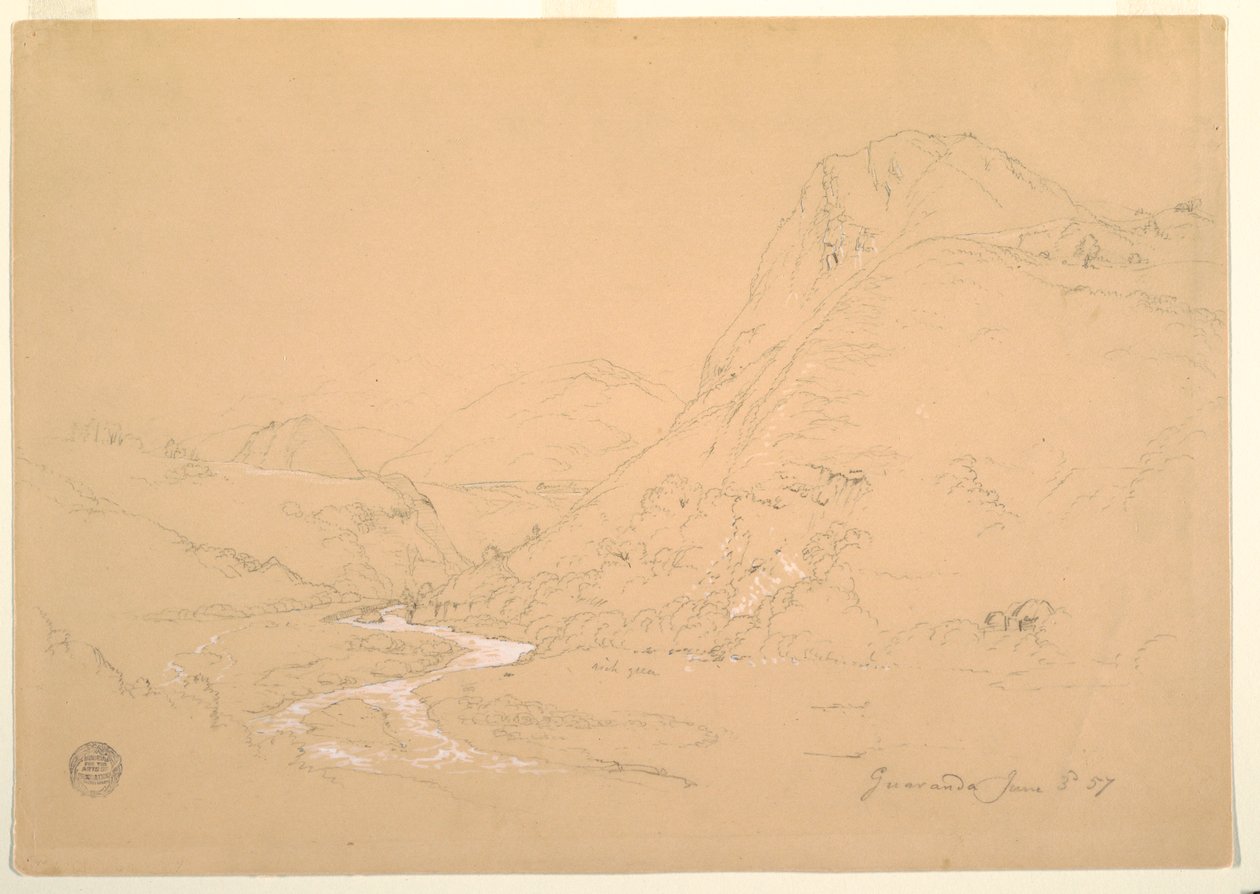 Vallée près de Guaranda - Frederic Edwin Church