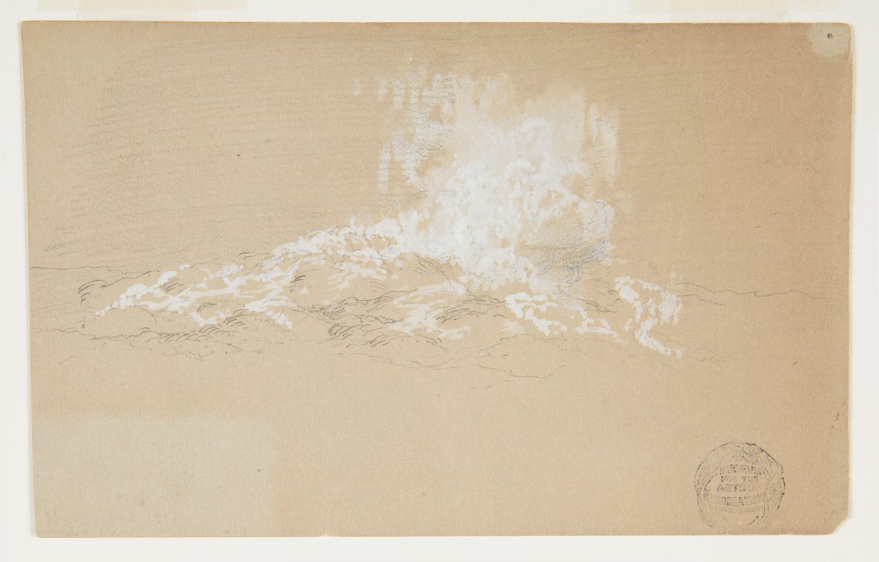 Vagues se brisant contre les rochers - Frederic Edwin Church
