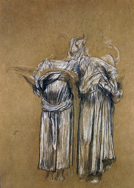 Étude pour la musique - Frederic Leighton
