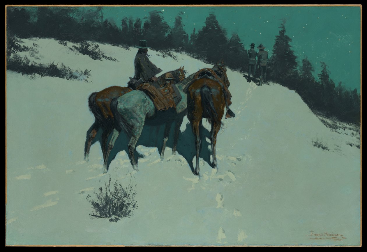 A Reconnaissance - Frederic Remington