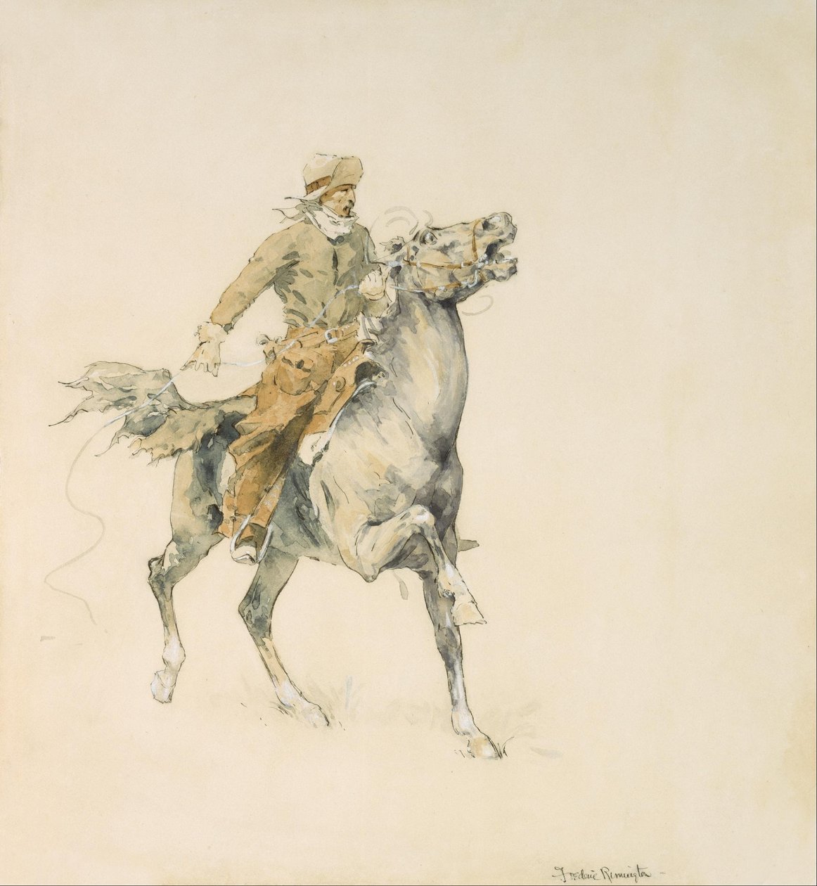 Le cow-boy - Frederic Remington