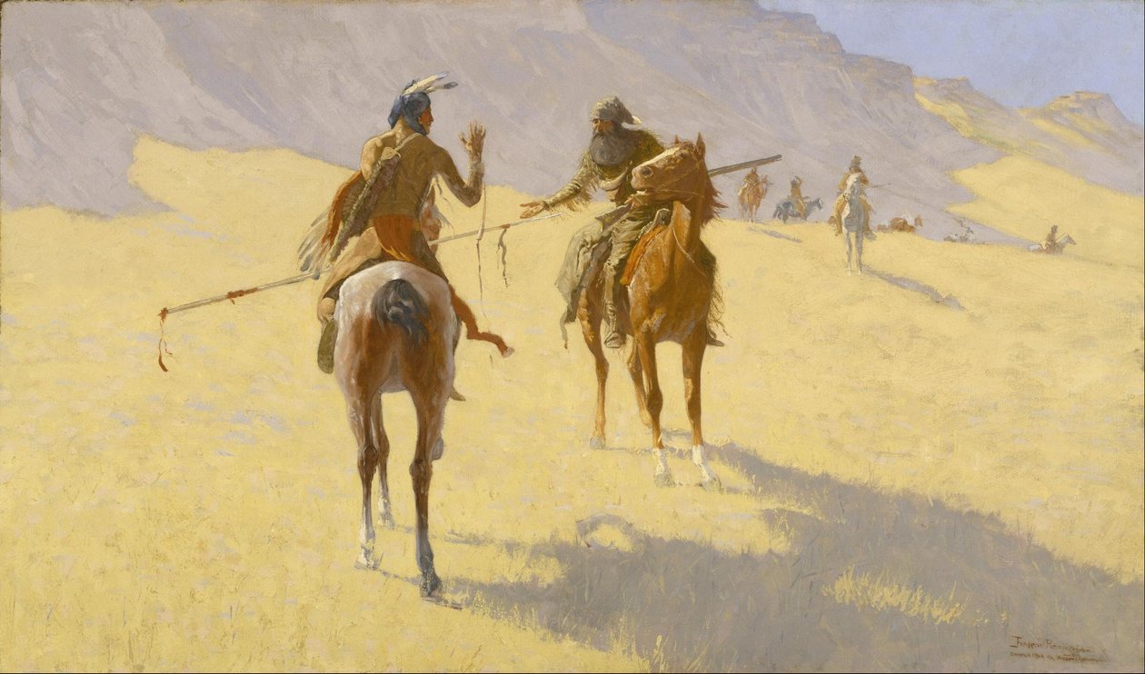 La Parole - Frederic Remington