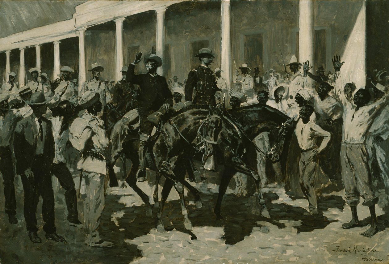 Le retour de Gomez à La Havane - Frederic Remington