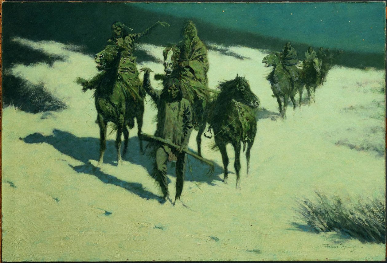 La piste du cheval ferré - Frederic Remington