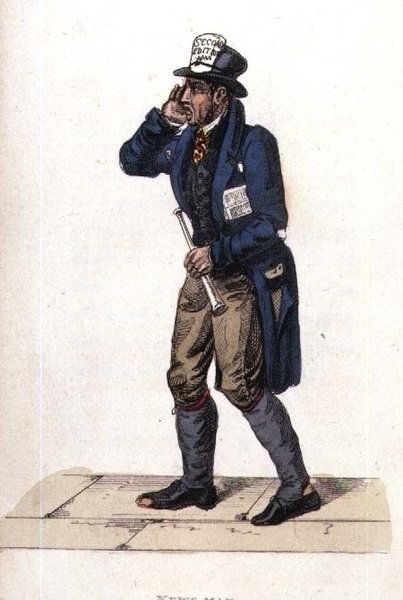 Le crieur de journaux d