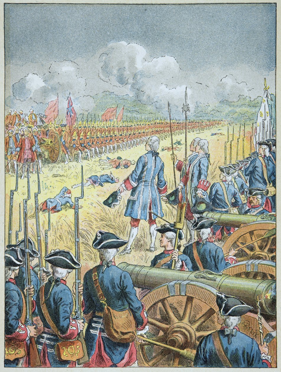 Bataille de Fontenoy le 11 mai - Frederic Theodore Lix
