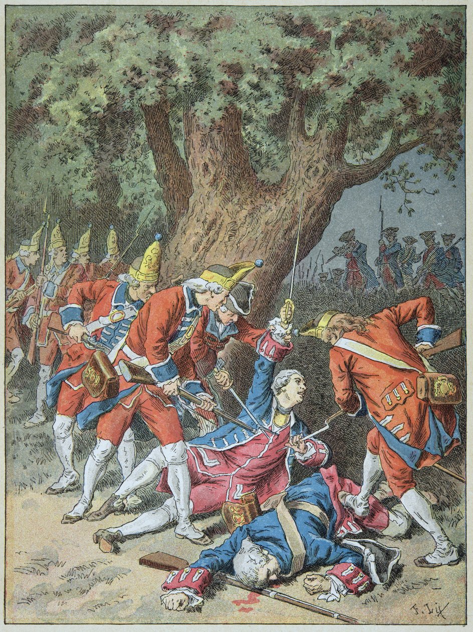 Mort du chevalier d