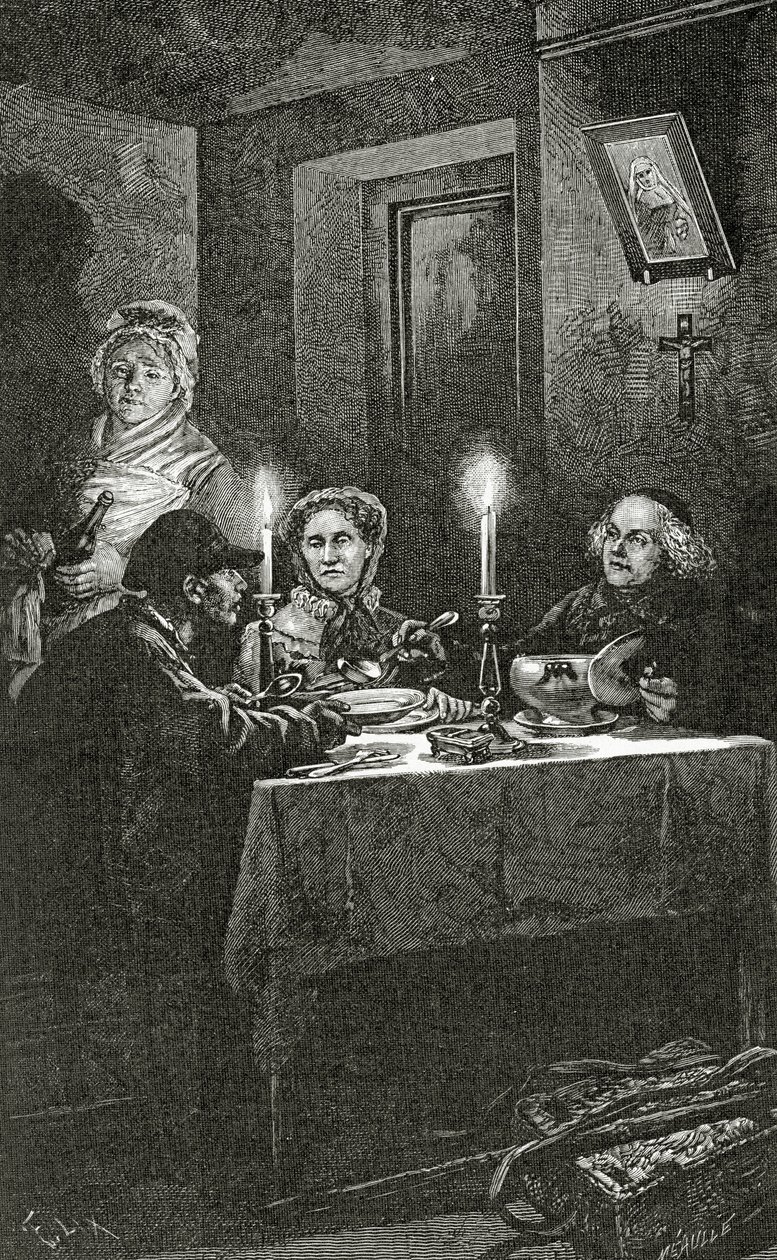 Jean Valjean est reçu et soigné par l