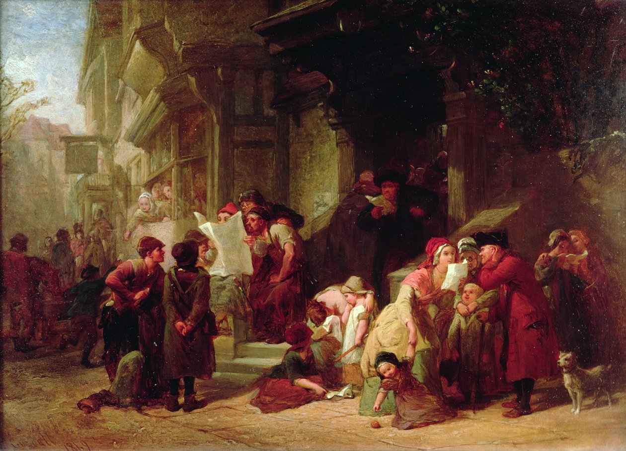 Le Bureau de Poste du Village - Frederick Goodall