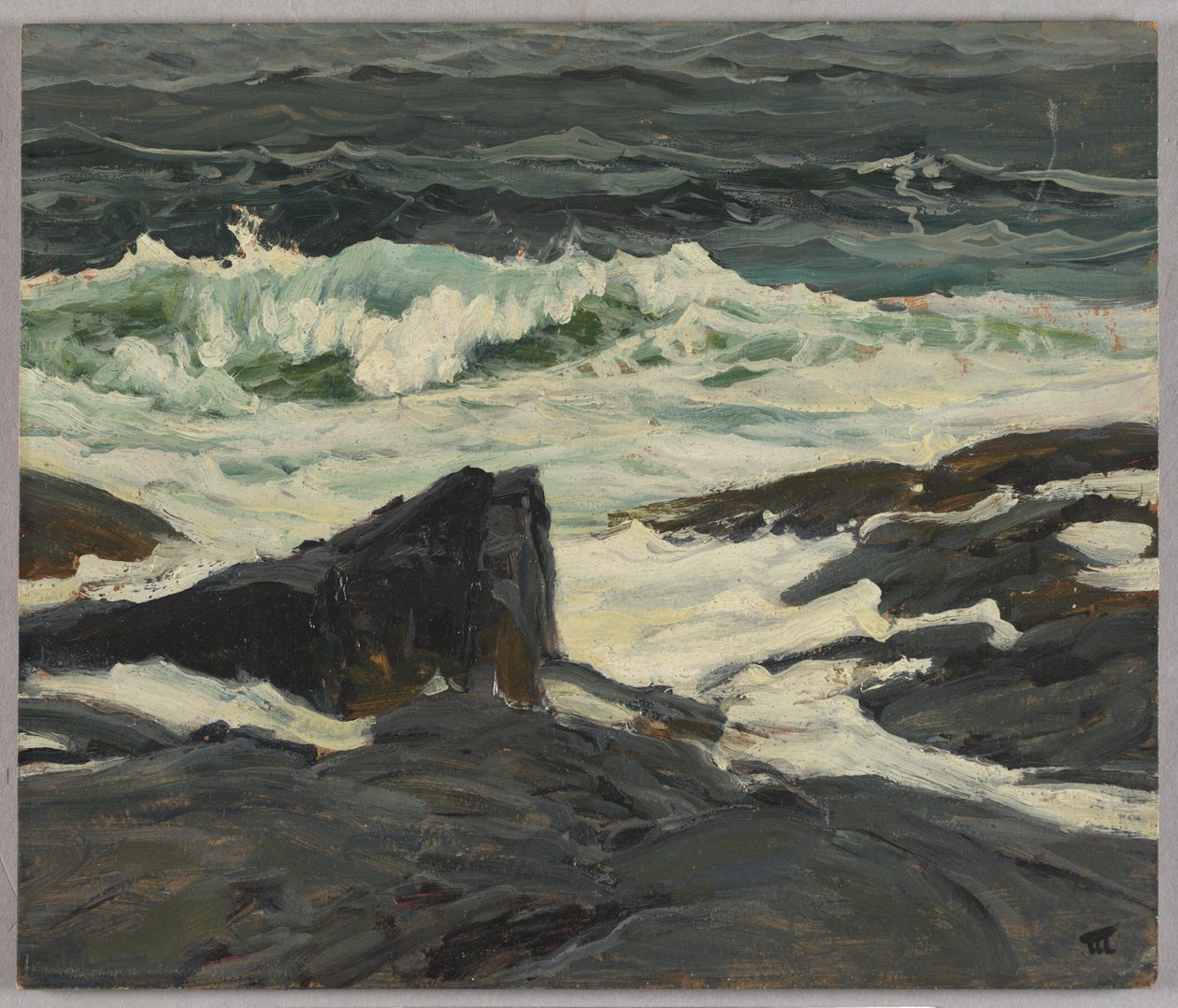 Paysage marin - Frederick Judd Waugh