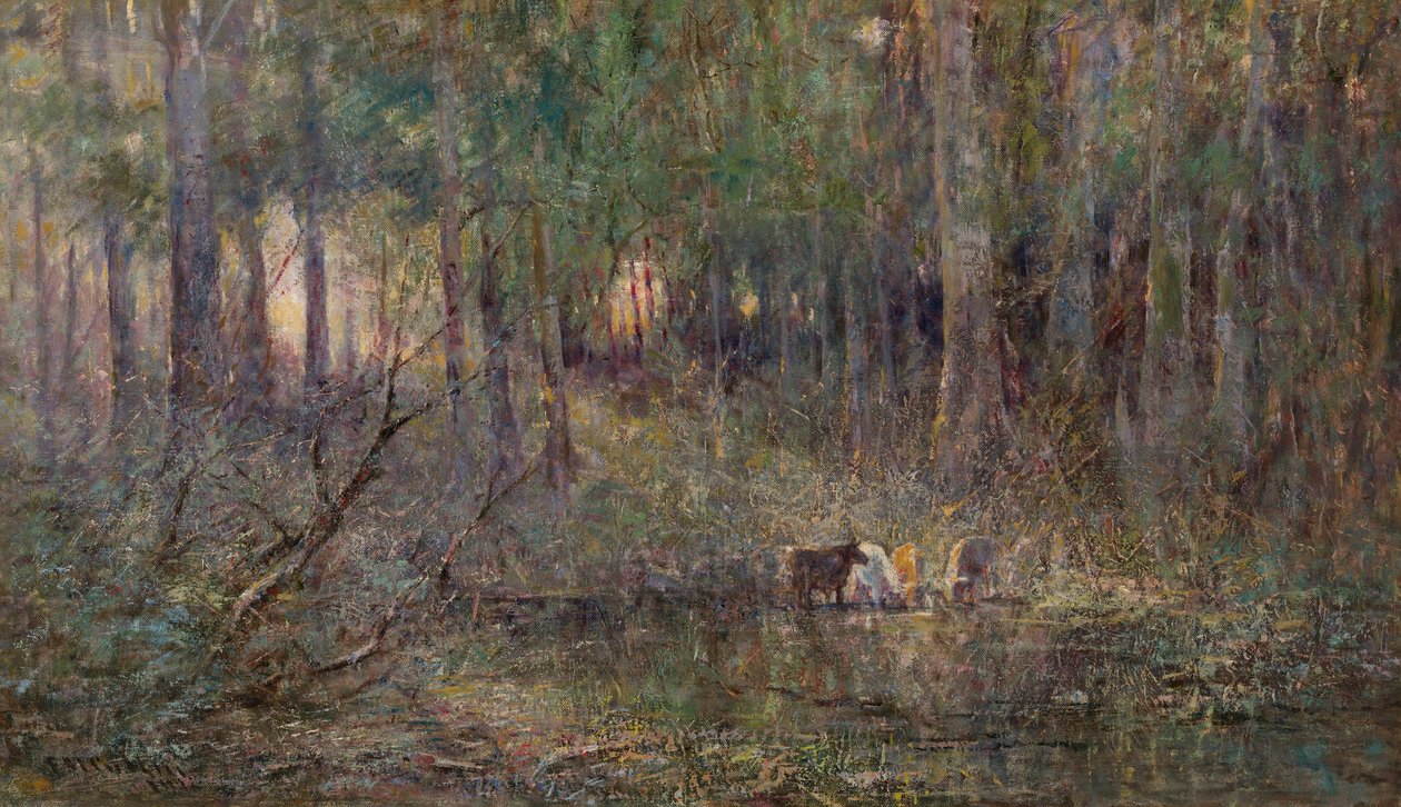 Violet et or - Frederick McCubbin