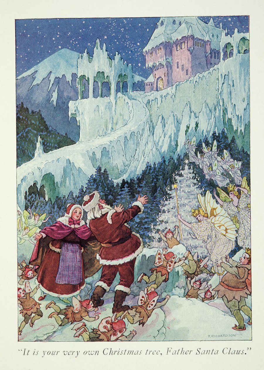 Illustration de A Visit to Santa Claus Land - Frederick Richardson
