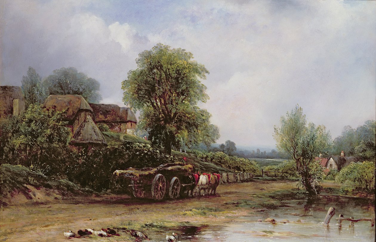 Le chariot de bois - Frederick Waters Watts