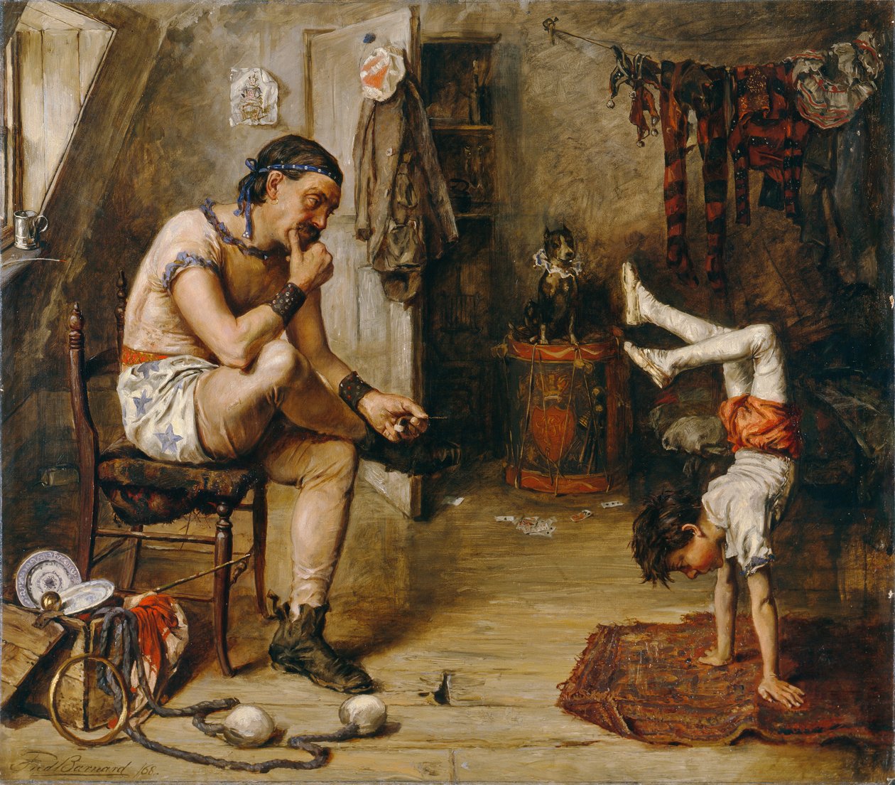 Une répétition générale - Frederick Barnard