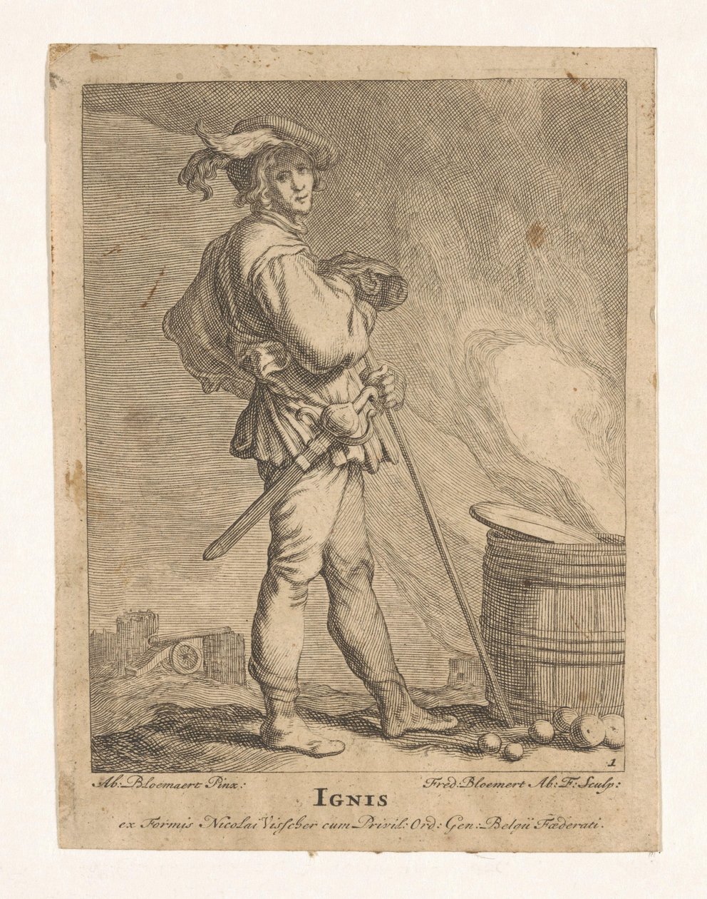 Feu - Frederick Bloemaert