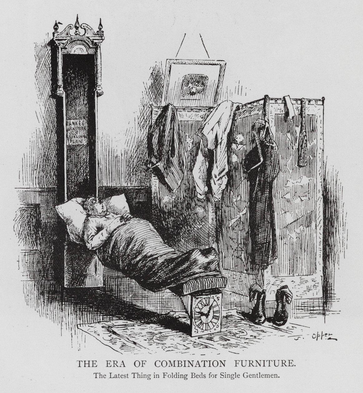 Meubles combinés polyvalents (gravure) - Frederick Burr Opper