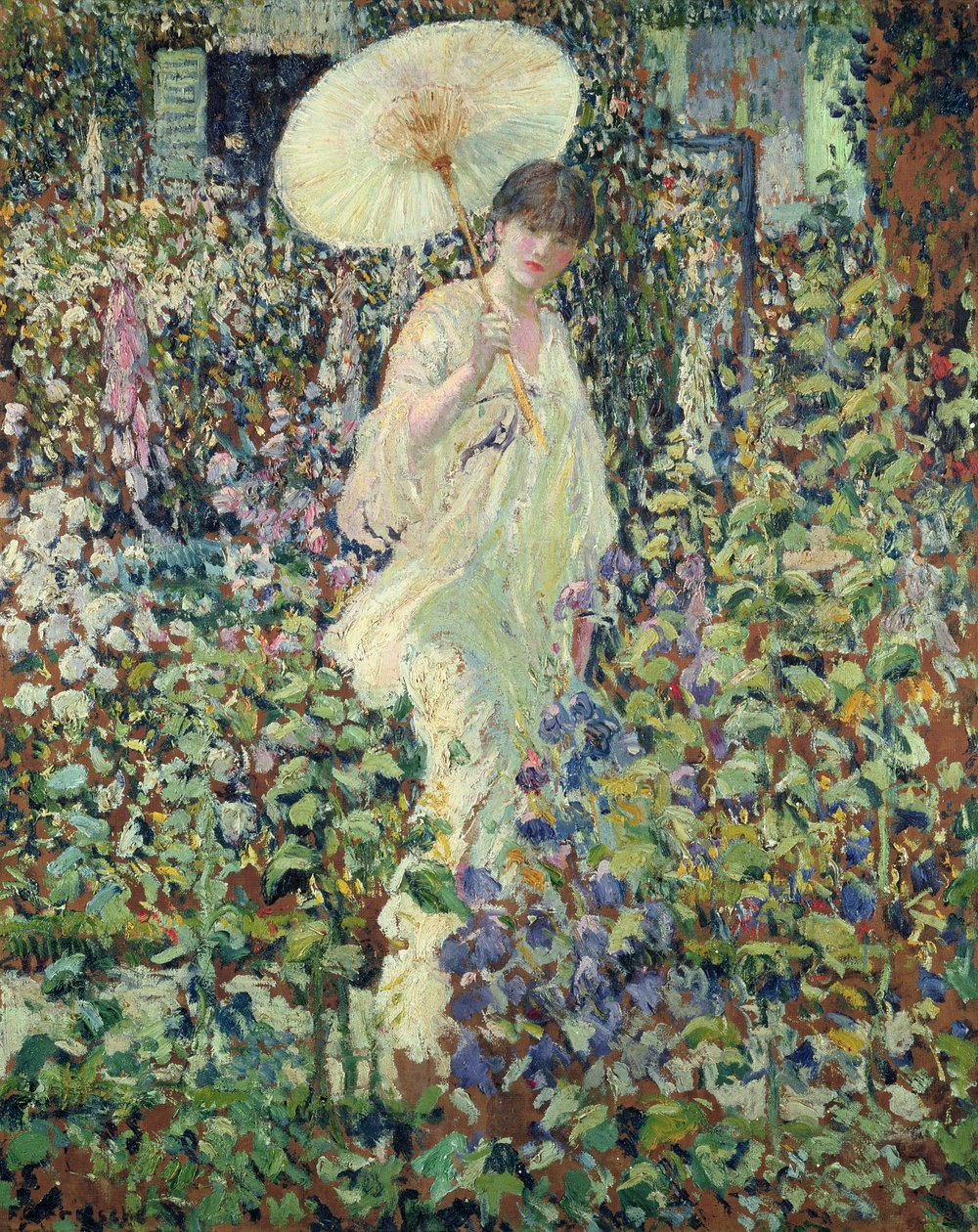 Soleil et vent - Frederick Carl Frieseke