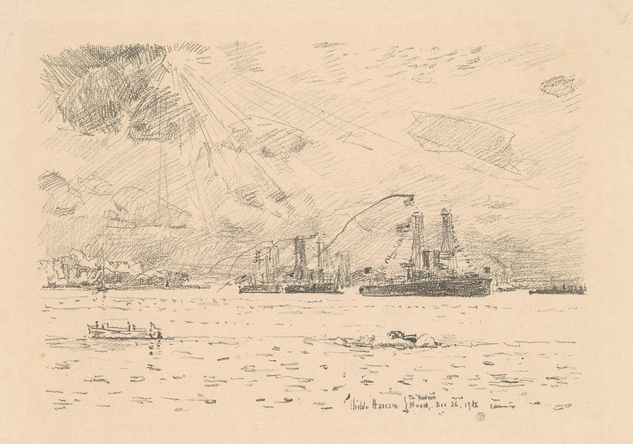 Retour de la flotte - Frederick Childe Hassam