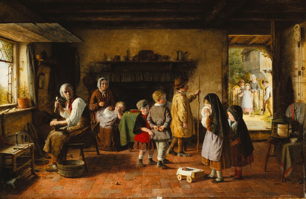 Premiers chagrins, 1861 - Frederick Daniel Hardy