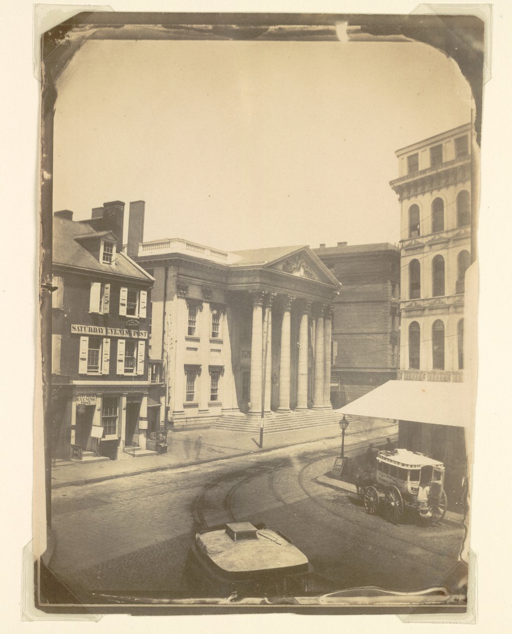 Première Banque des États-Unis, Philadelphie, 1859 - Frederick DeBourg Richards