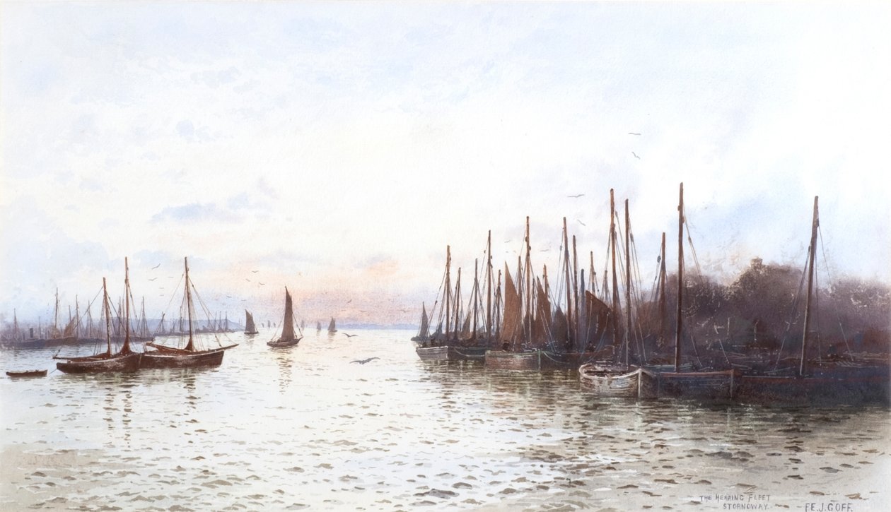 La Flotte de harengs, Stornoway - Frederick E.J. Goff