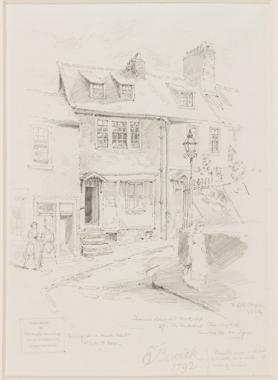 Atelier de Thomas Bewick, cimetière de l