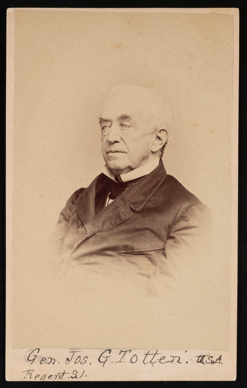Portrait du Gen. Joseph Gilbert Totten 1788-1864, avant 1864 - Frederick Gutekunst