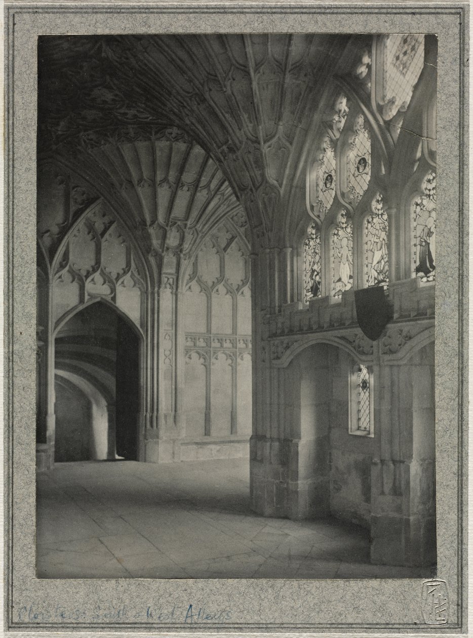 Cathédrale de Gloucester - Cloîtres : Allées sud et ouest - Frederick Henry Evans