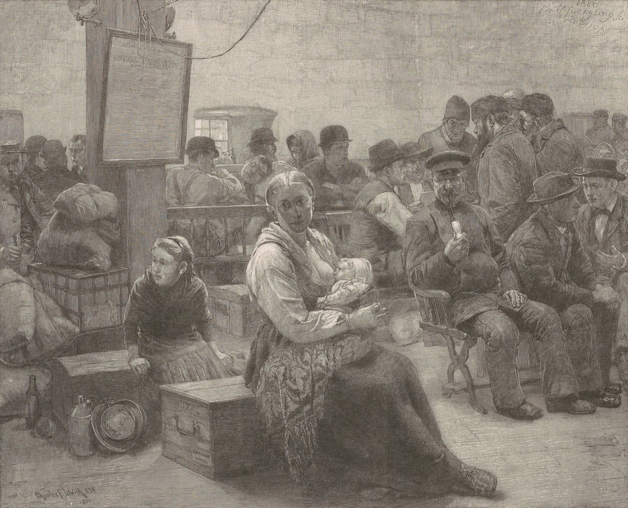 Au pays de la promesse - Frederick Juengling, after Charles Frederic Ulrich