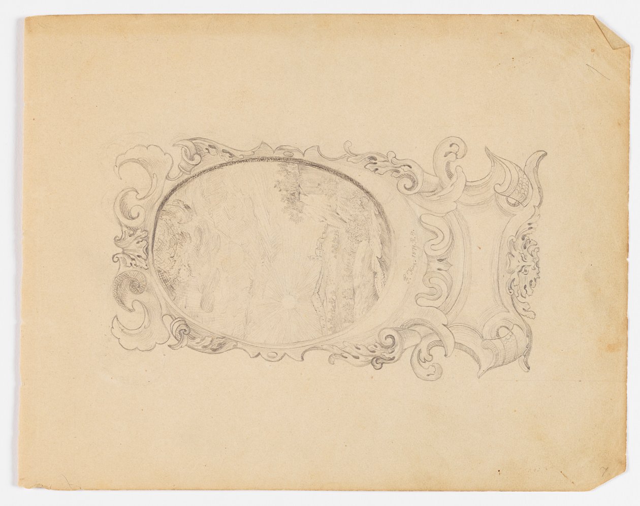 Page de carnet de croquis - Frederick Krieg