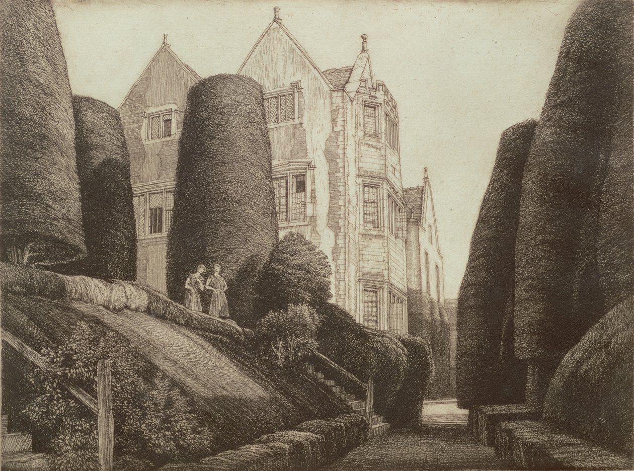 Owlpen Manor, 1931 - Frederick Landseer Maur Griggs