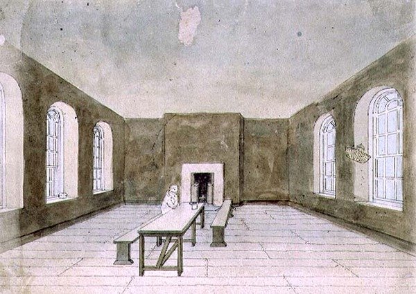 La chambre condamnée, prison de Newgate - Frederick Nash
