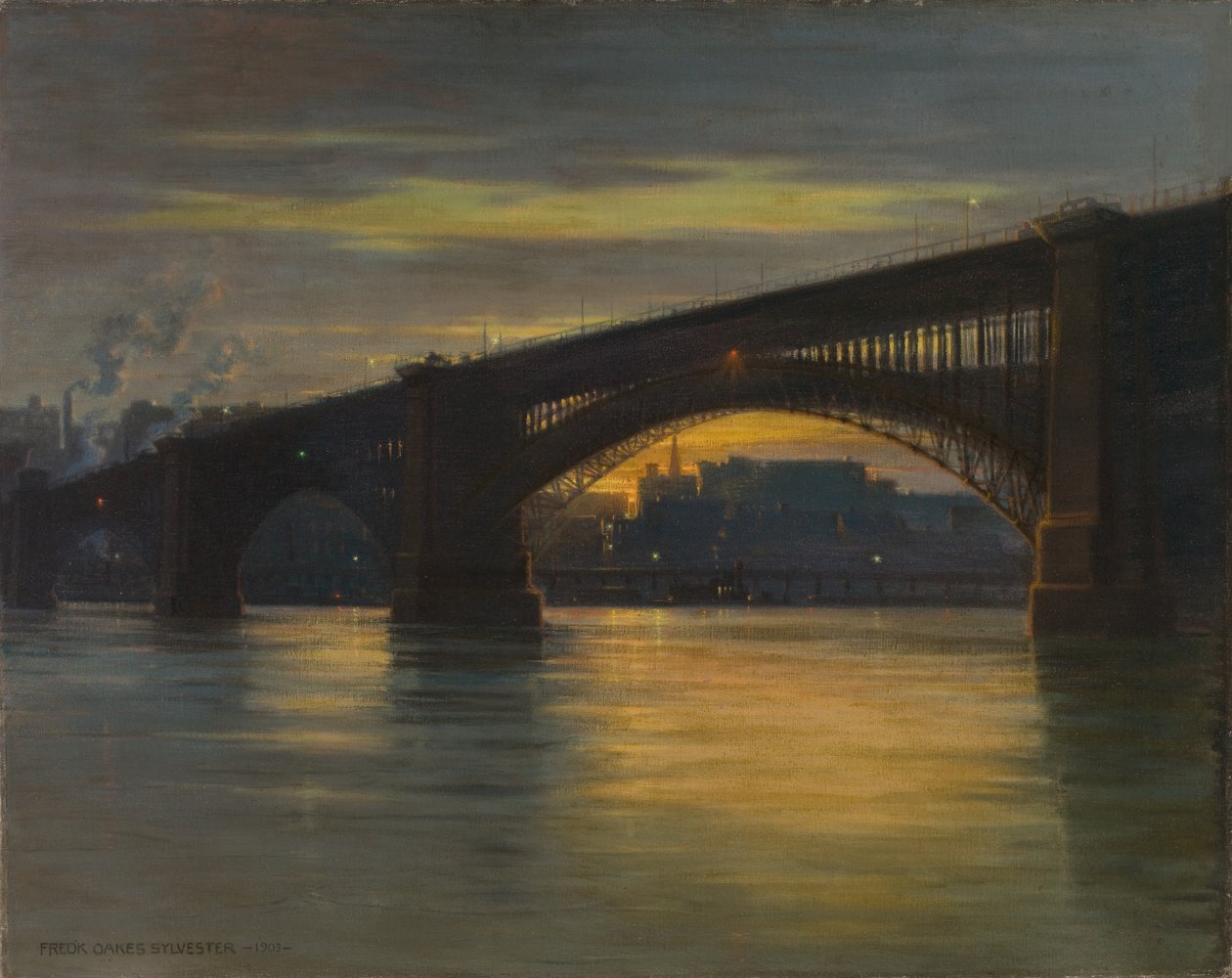 Le pont - Frederick Oakes Sylvester