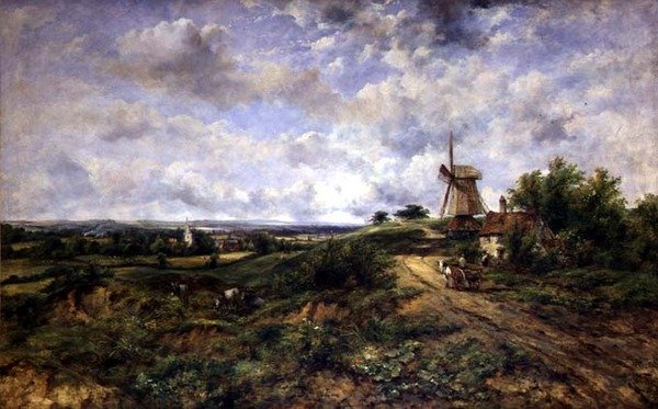 Vue de Hampstead Heath - Frederick Waters Watts