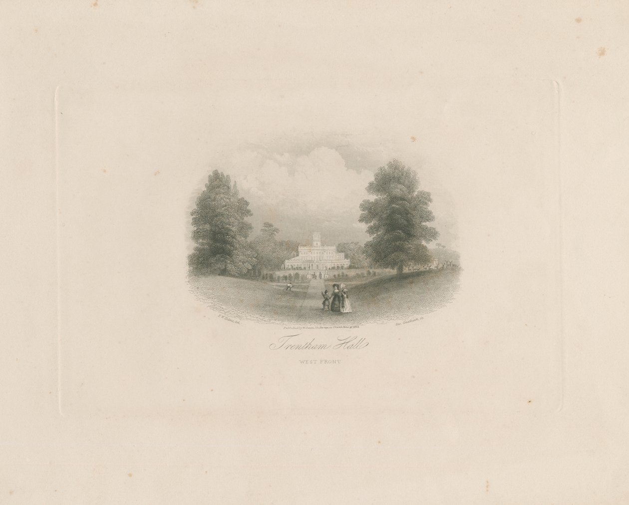 Trentham Hall - Frederick William Hulme