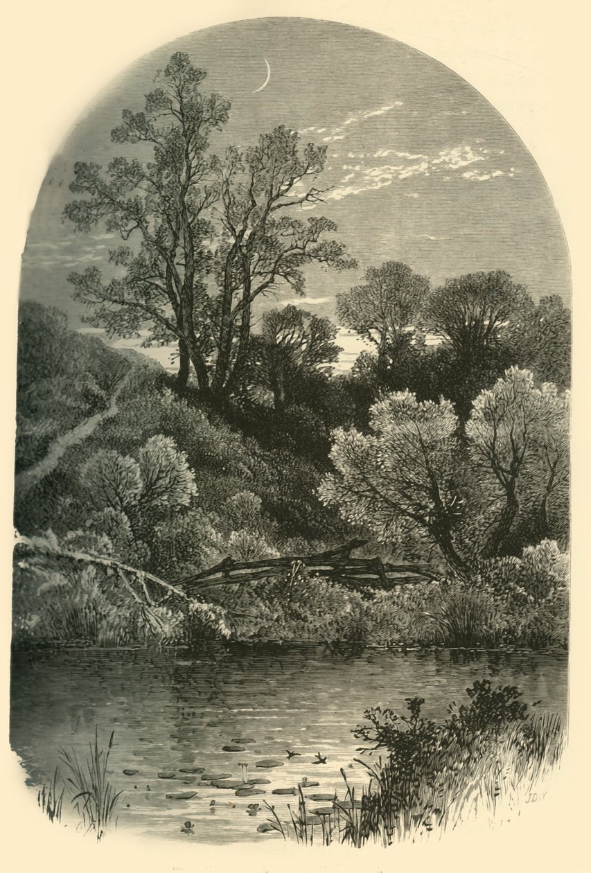 Rives du Housatonic, à Pittsfield - Frederick William Quartley