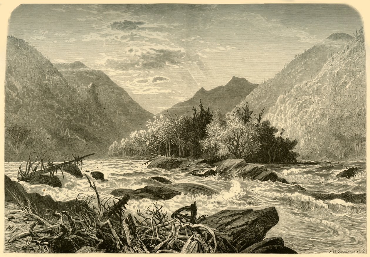 Île de la Montagne - Frederick William Quartley